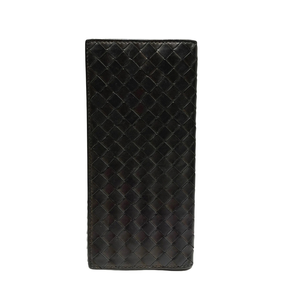 Bottega Veneta Long Wallet, Bi-fold Intrecciato Leather, 120697 V4651 1000